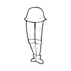 cartoon female legs N64
