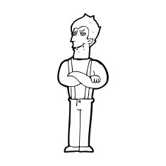 Cartoon Vampire N228