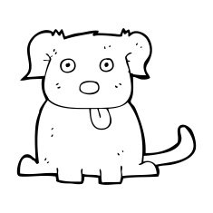 Cartoon Dog N122