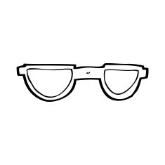 Cartoon Glasses N65