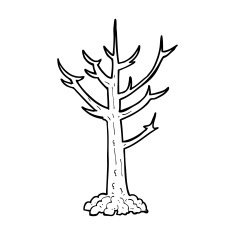cartoon tree N10