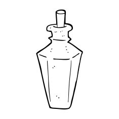 cartoon perfume fragrance bottle N12