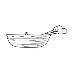 Cartoon Rowing Boat N33