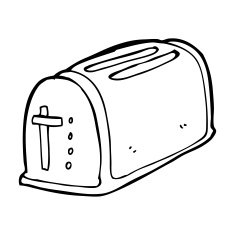 Cartoon Toaster N31