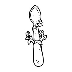 Cartoon Wooden Spoon N32