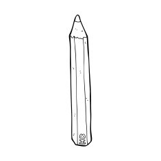 Cartoon Pencil N111