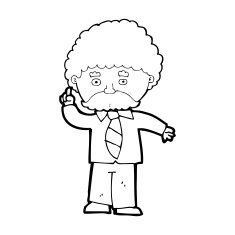 Cartoon Teacher N31