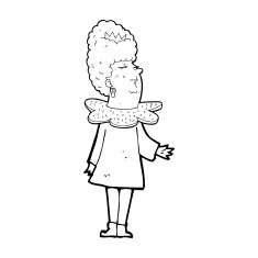 Cartoon Queen N22