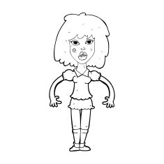 Cartoon Girl Fight N16