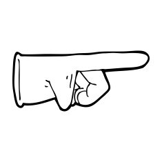 cartoon rubber glove N27
