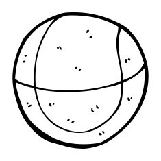 Cartoon Basketball N23