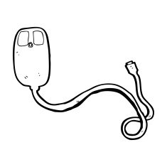 Cartoon Computer Mouse N24
