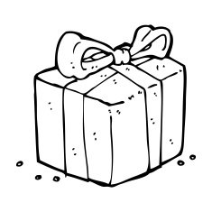 cartoon present N72