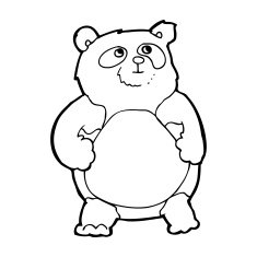 Cartoon Panda N21