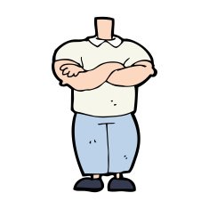 cartoon body (mix and match cartoons or add photo faces) N41