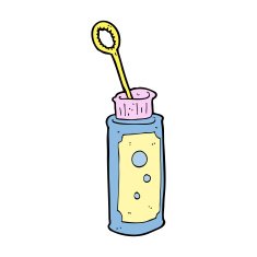cartoon bubble blower N14