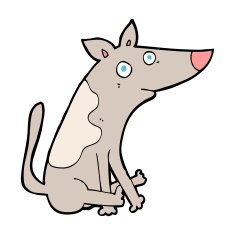 Cartoon Dog N123
