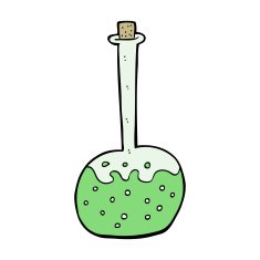 cartoon chemical potion N14