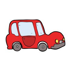 Cartoon Car N101 free image download