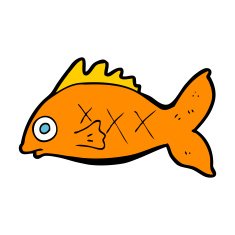 Cartoon Fish N250