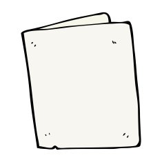 cartoon folded card N14