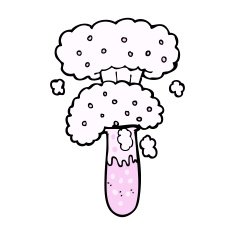 Cartoon Science Experiment N96