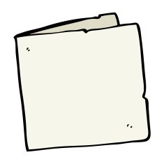 cartoon blank card N14