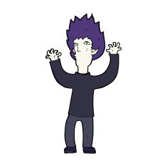 Cartoon Vampire N232
