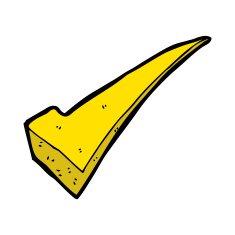 cartoon tick symbol N15