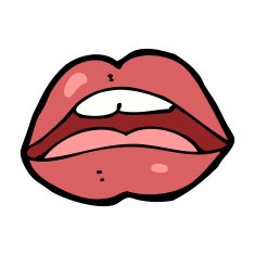 open mouth cartoon symbol N6