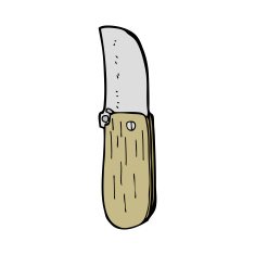 cartoon folding knife N56
