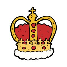 cartoon royal crown N13