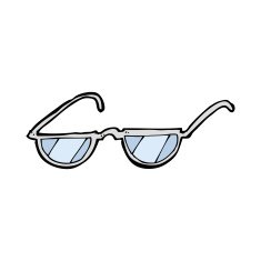 Cartoon Glasses N68