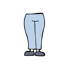 Cartoon Legs N137