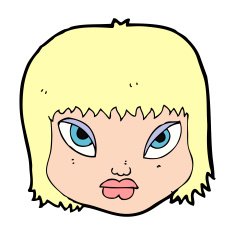 cartoon annoyed face N15
