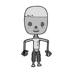 Cartoon Robot N405