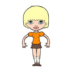 Cartoon Girl N78