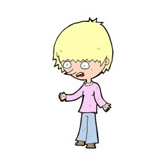 cartoon stressed out woman N32