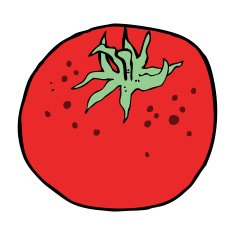Cartoon Tomato N212
