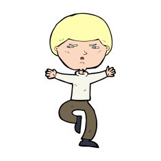 cartoon angry man N151