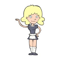Cartoon Maid N59