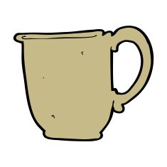 cartoon mug N38