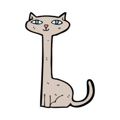 Cartoon Cat N364
