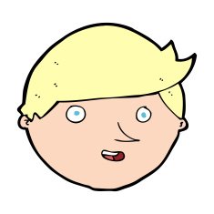Cartoon Happy Face N76
