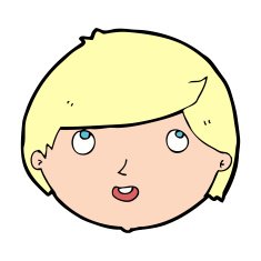Cartoon Happy Face N77