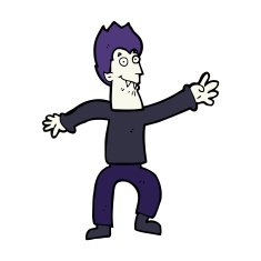 Cartoon Vampire N239