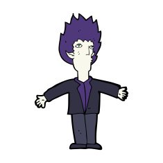 Cartoon Vampire N240
