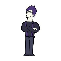 Cartoon Vampire N241