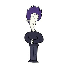 Cartoon Vampire N242