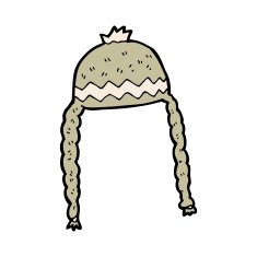 cartoon cool hat N15